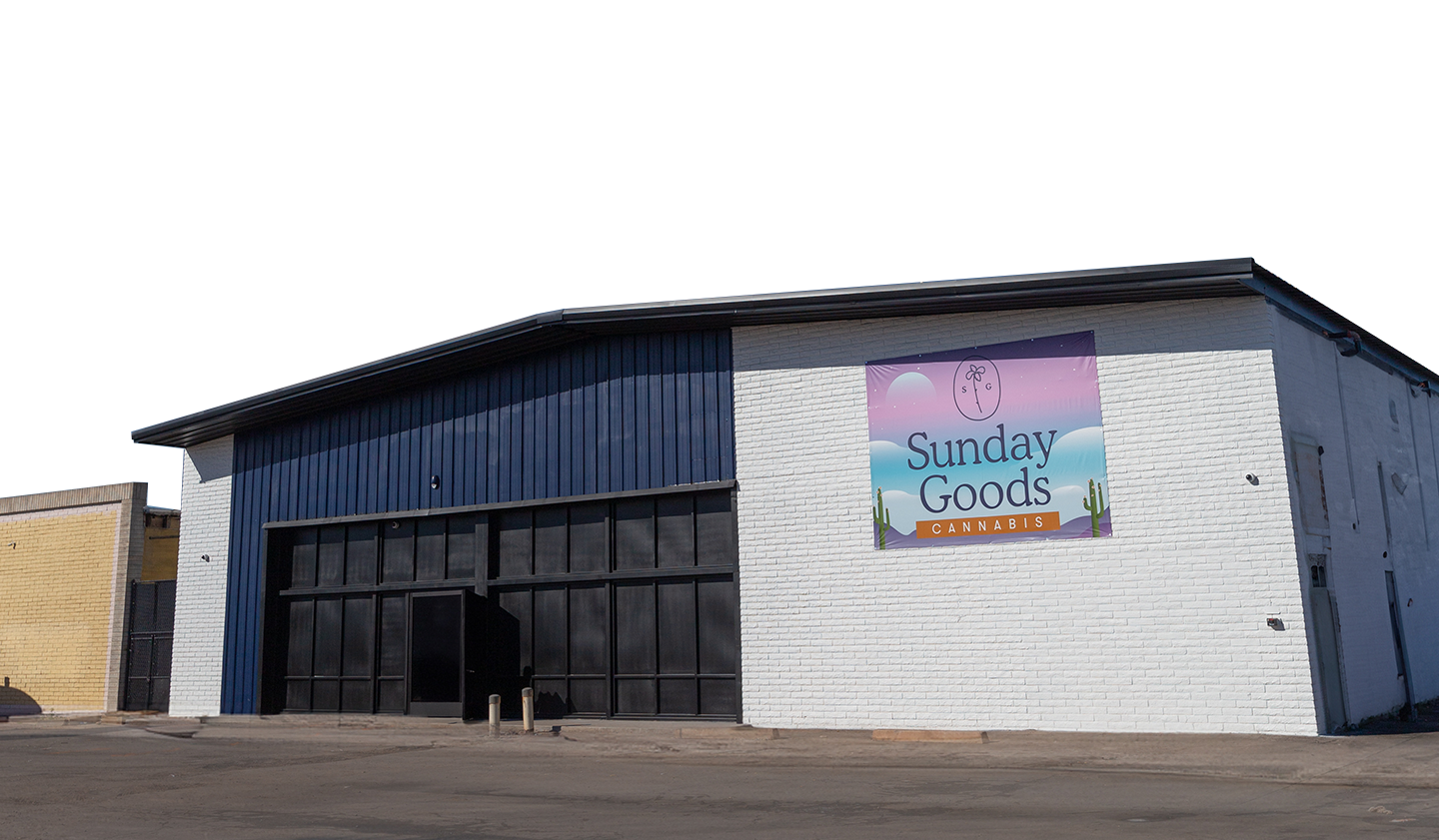 Sunday Goods store banner